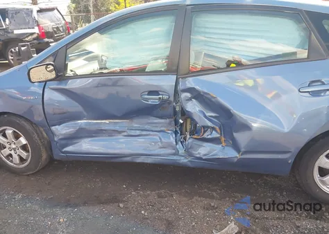 2008 Toyota Prius из США, поврежденный, VIN JTDKB20U587780484